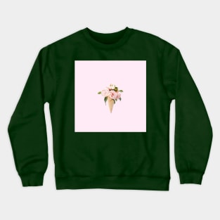 floral icecream surrealism Crewneck Sweatshirt